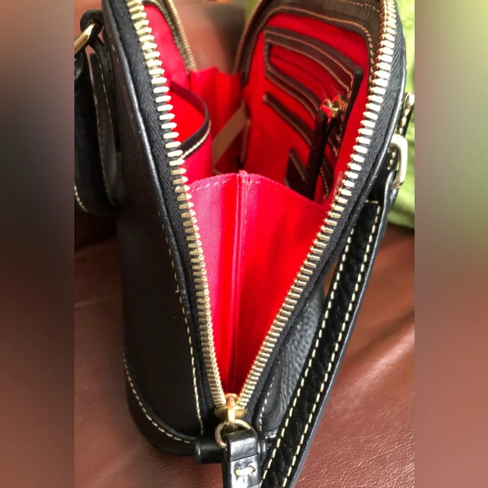 Dooney & Bourke Black Crossbody Bag - Picture 15 of 16